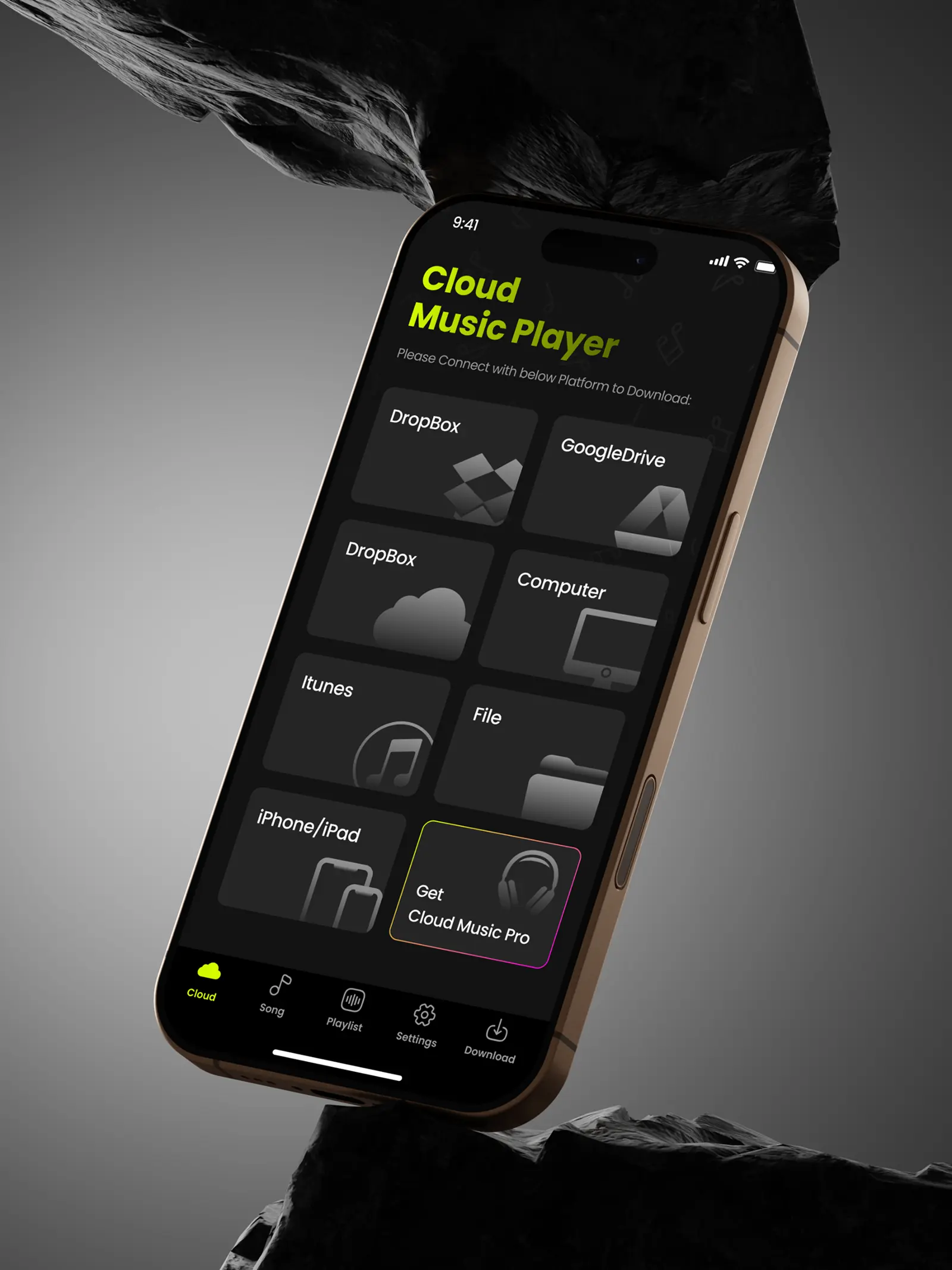 cloud music player