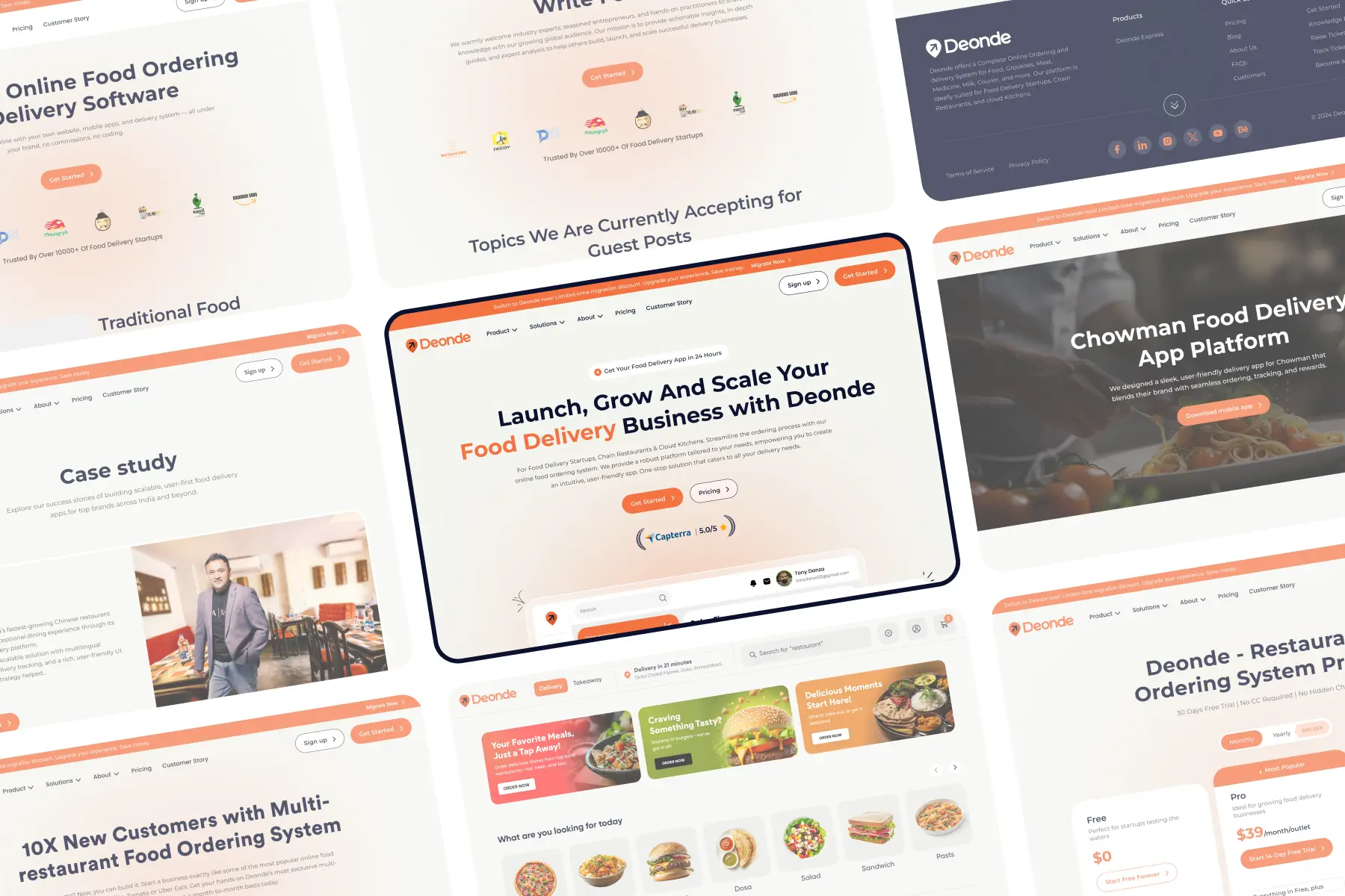 Online Ordering & Delivery Management System