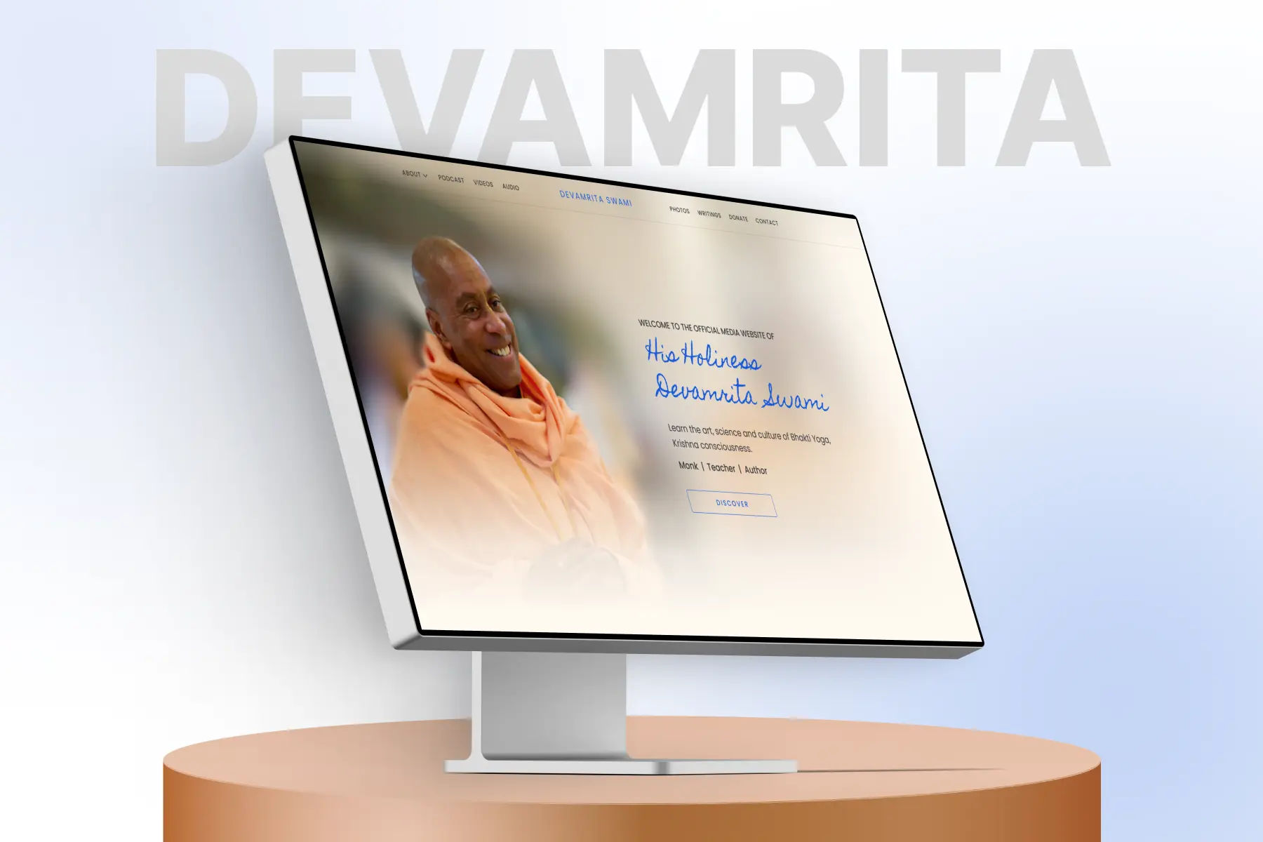 Devamrita Swami — The Spiritual Media & Podcast Platform