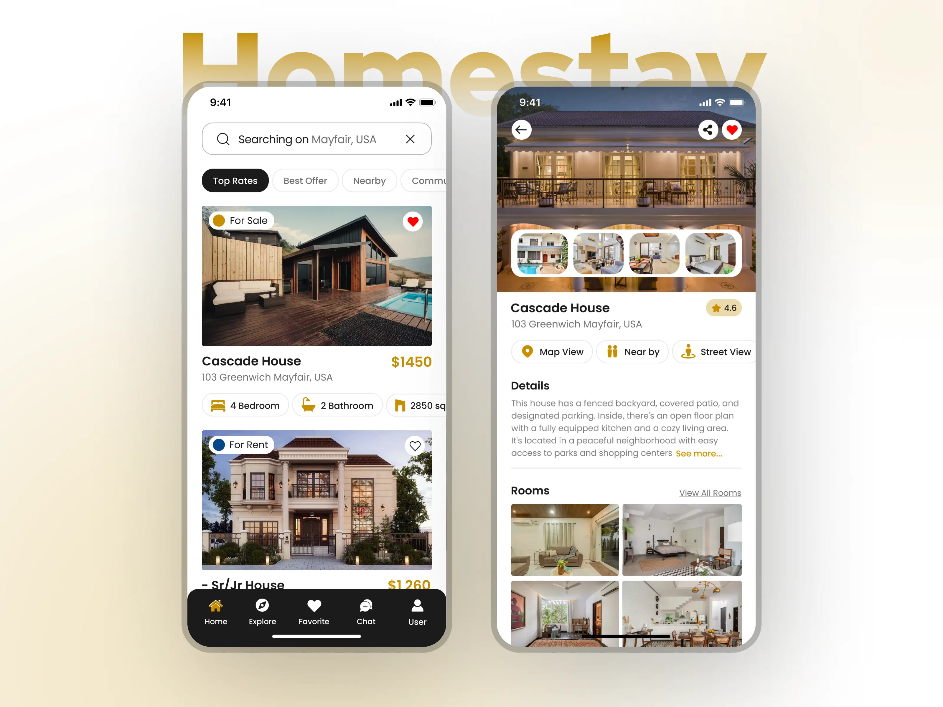 homestay-app-design