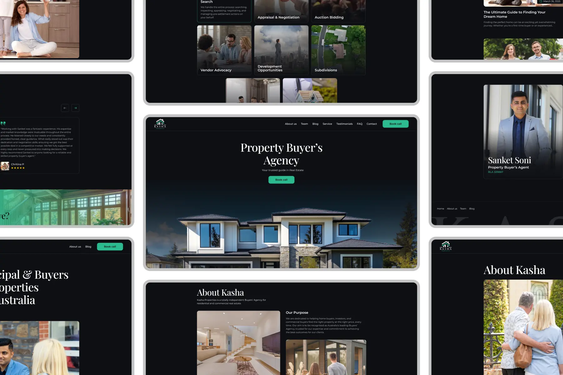 Propety Buyer's Agency Website Design