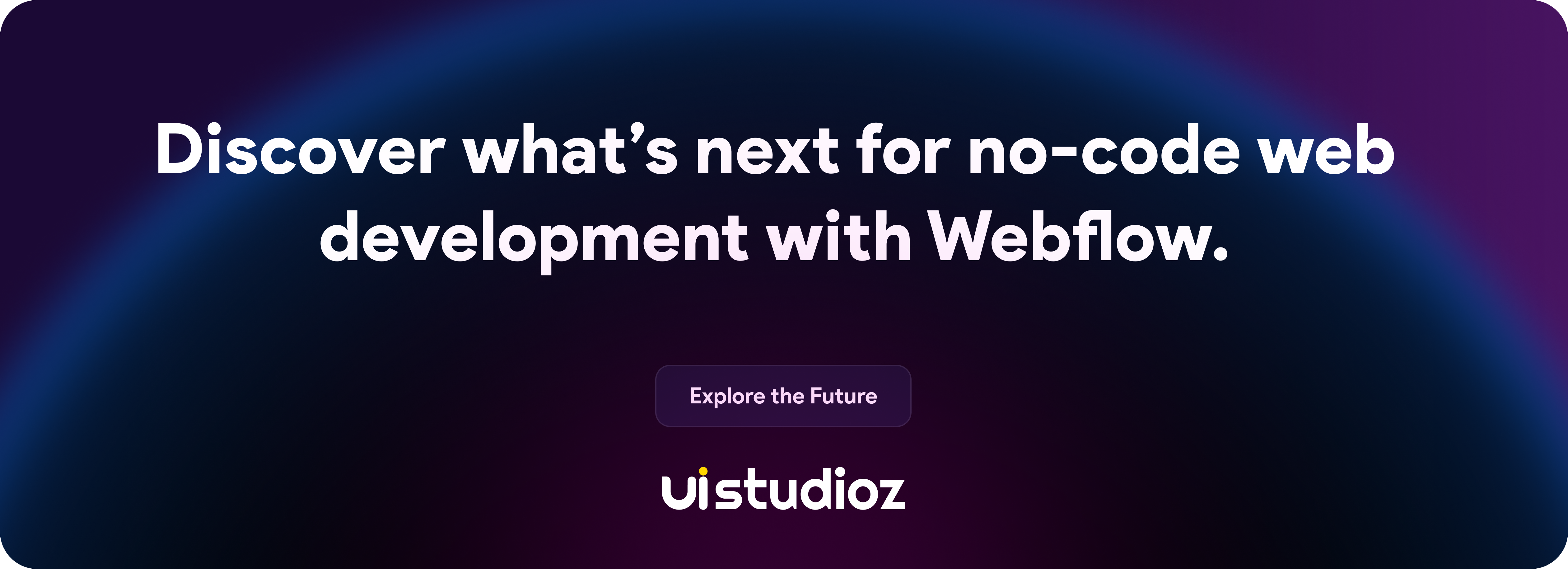 Discover what's next for no-code web development with webflow.