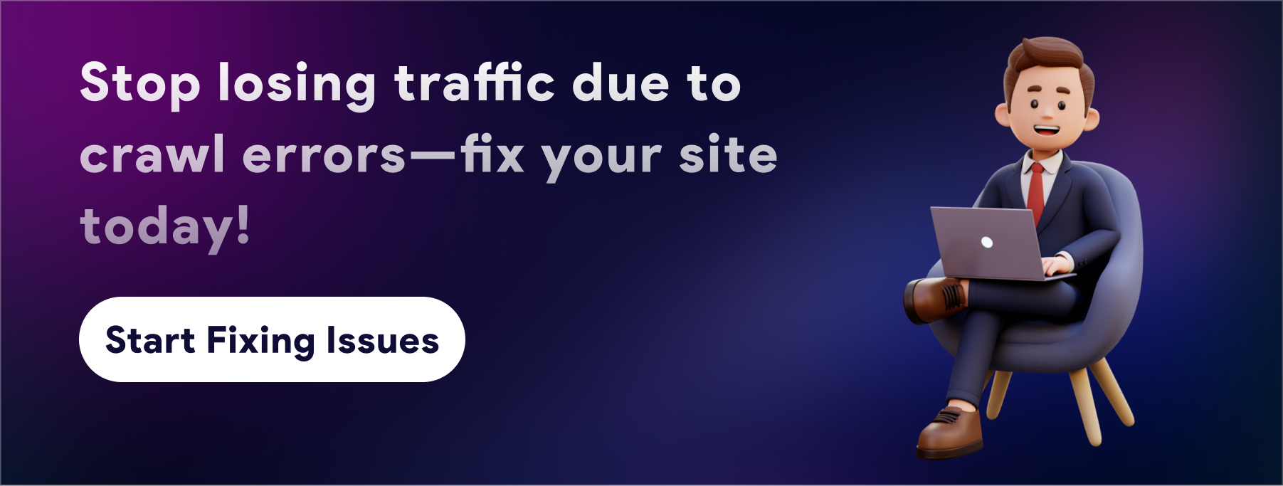 Stop losing traffic due to crawl errors - fix your site today!