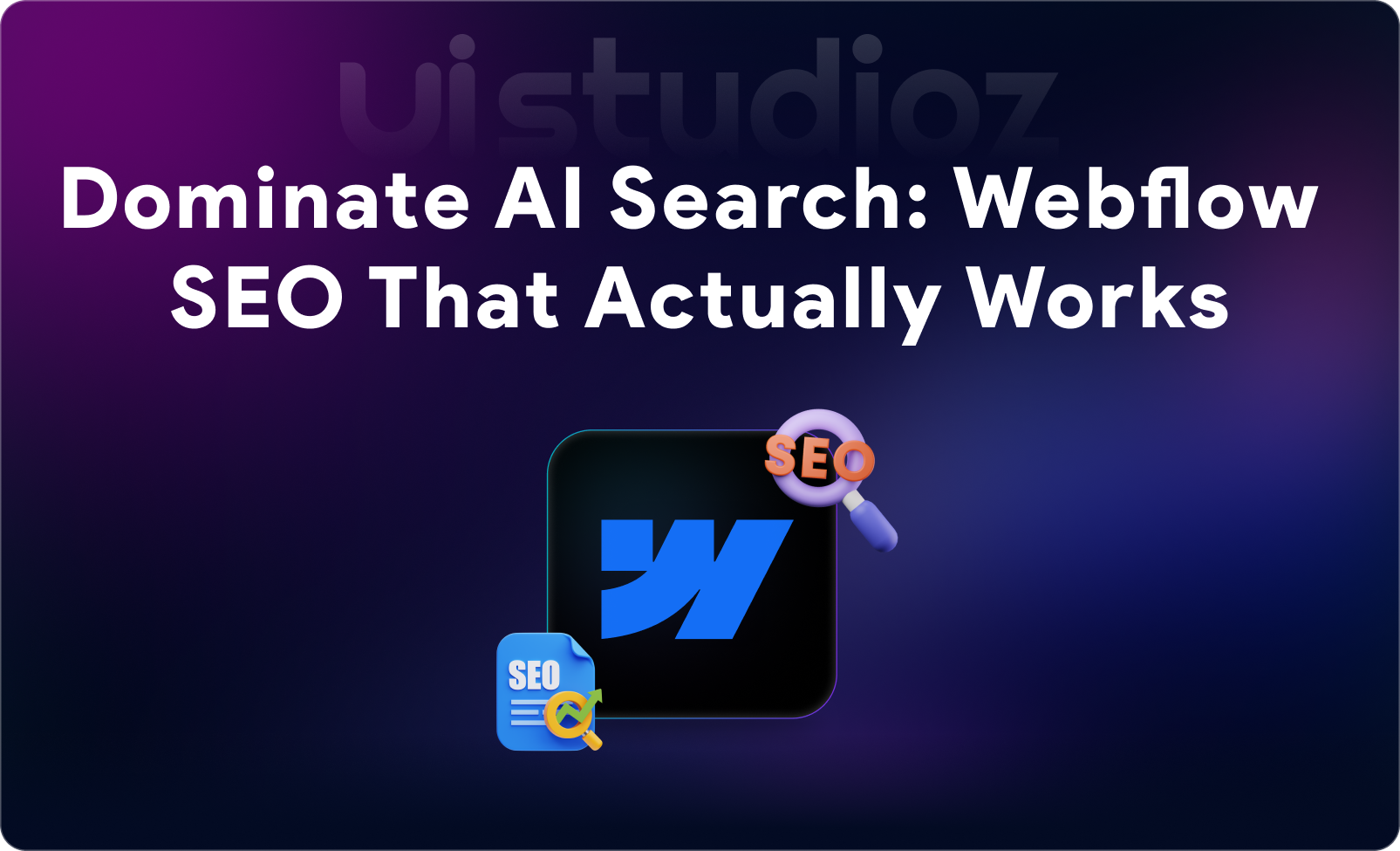 Webflow AEO Optimization for AI Search