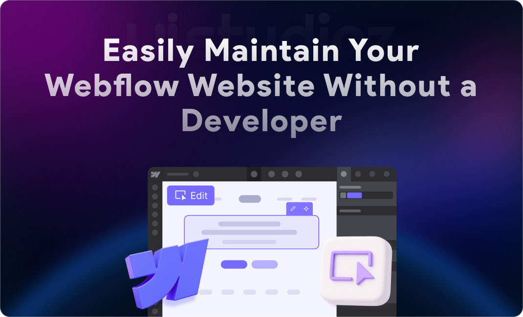 How to Maintain a Webflow Website Without Technical Skills?