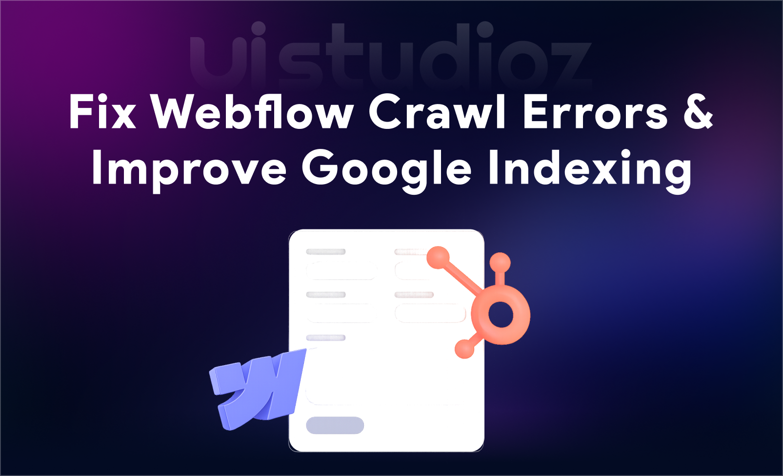 Webflow Crawl Errors Fix