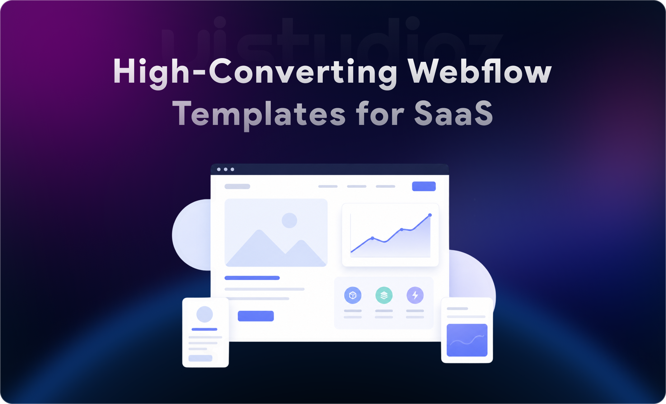 High-Converting Webflow Templates for SaaS