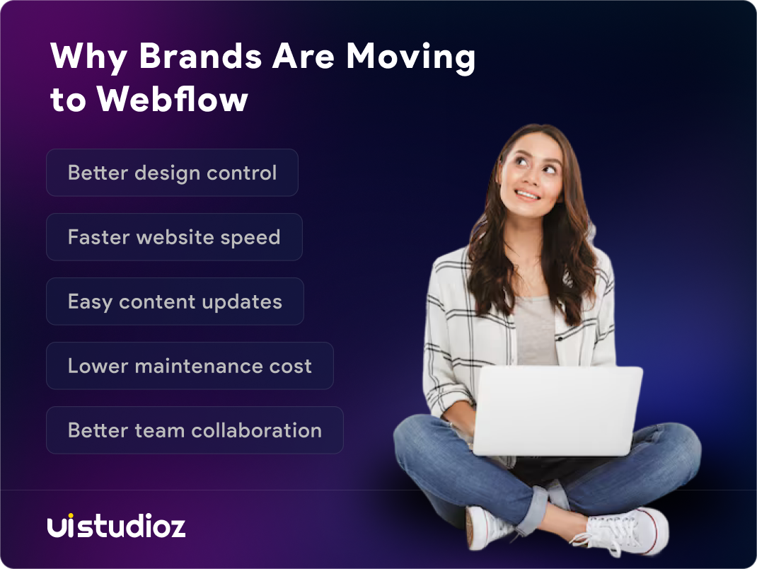 Webflow migration SEO benefits