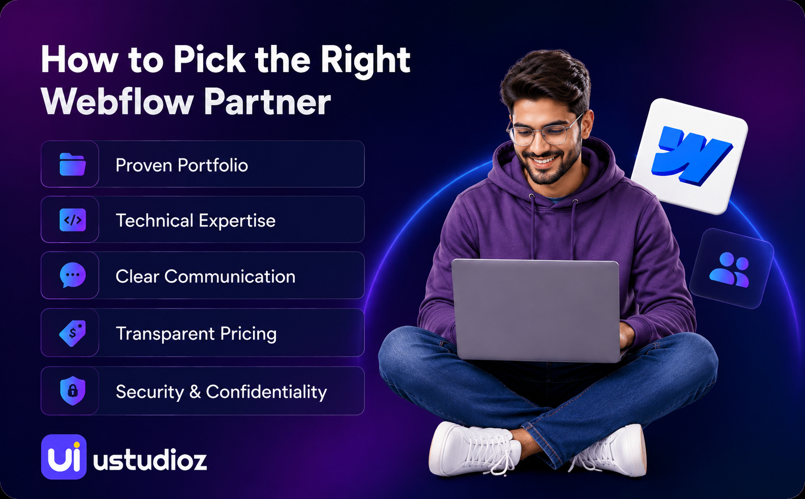 White label Webflow development partner selection