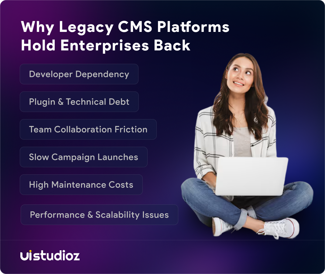 Enterprise Webflow migration from legacy CMS for better performance