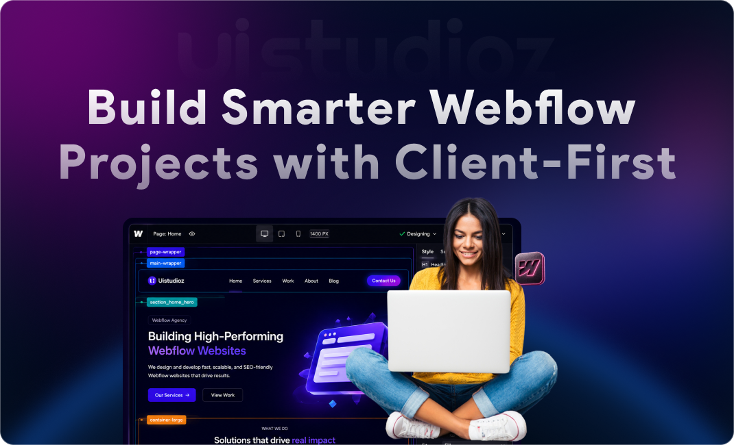 Webflow Client-First project structure