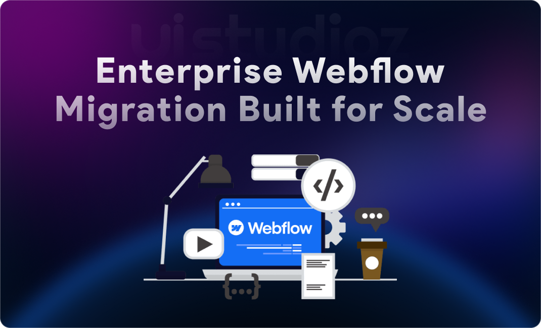 Enterprise Webflow migration built for scalable business websites