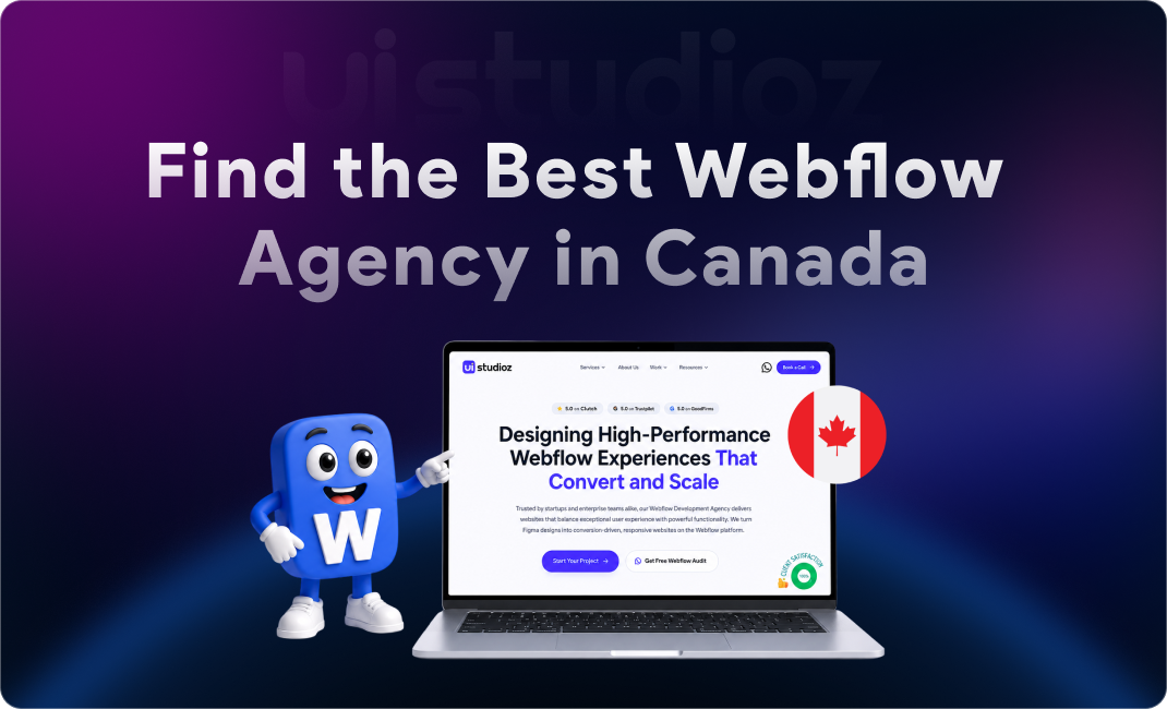 Top Webflow agencies in Canada for business websites