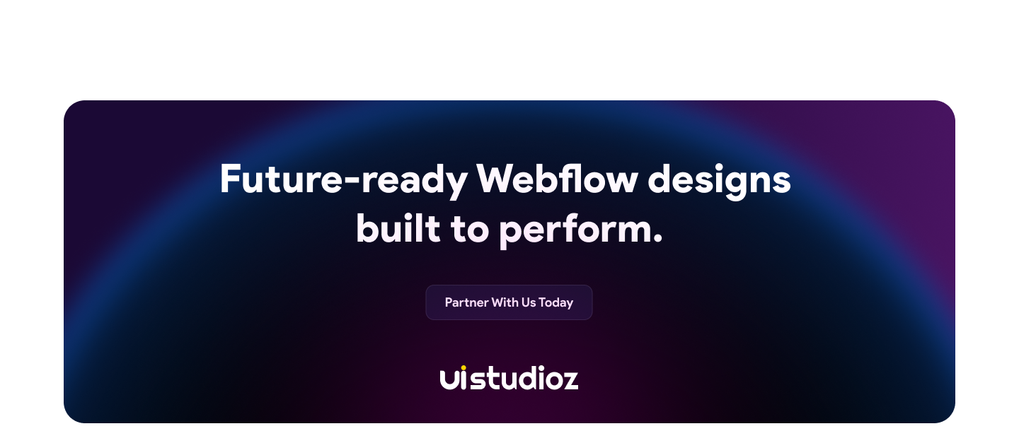 Professional Webflow design trends for scalable websites