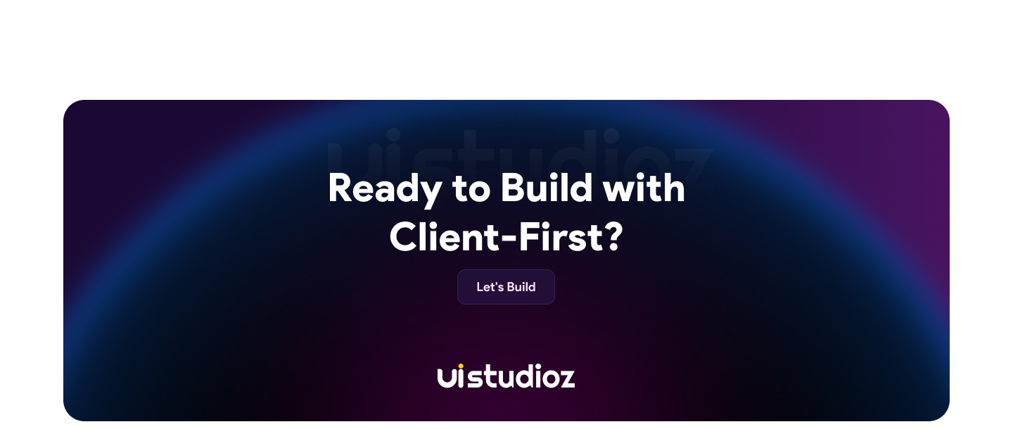 Build with Webflow Client-First