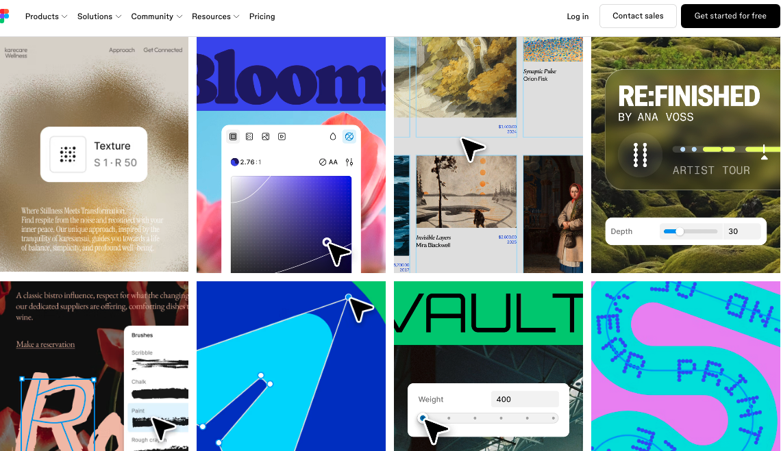 Figma website design example for modern B2B SaaS businesses