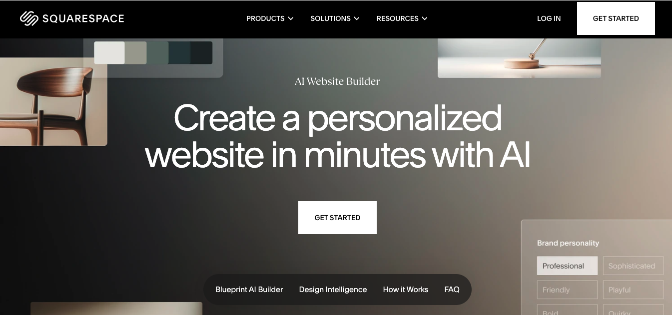 Squarespace Blueprint AI - AI website builder