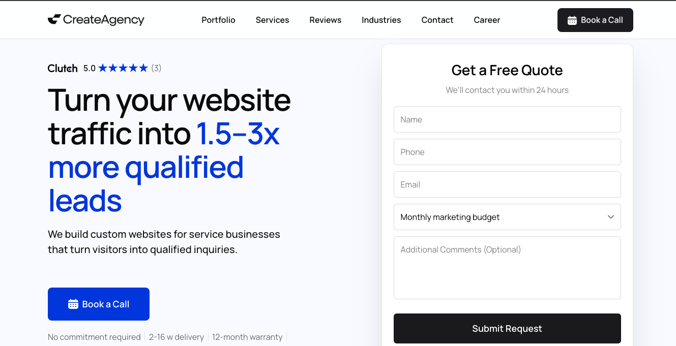 Create Agency– top Webflow agency in Canada