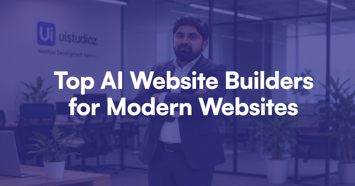 Modern AI website builders