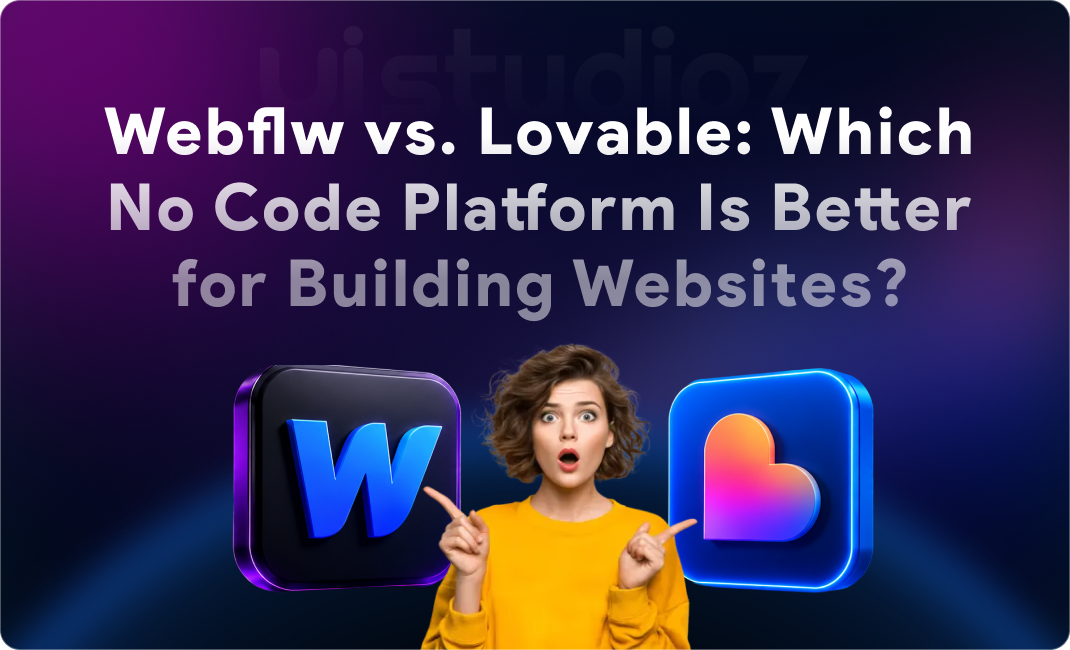 Webflow vs Lovable no-code platform comparison