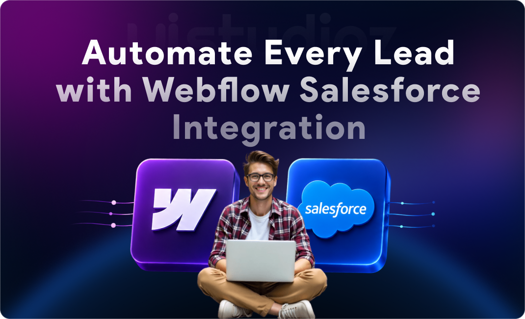Webflow Salesforce Integration lead automation