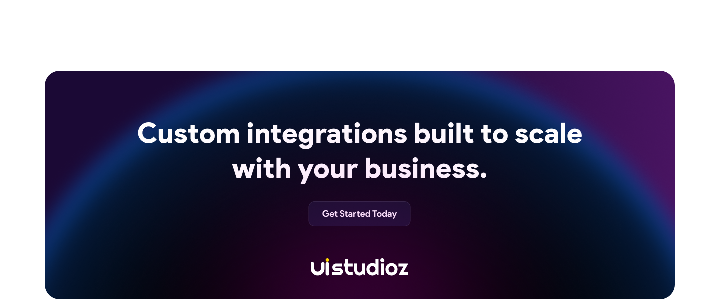 Custom Webflow Salesforce Integration services