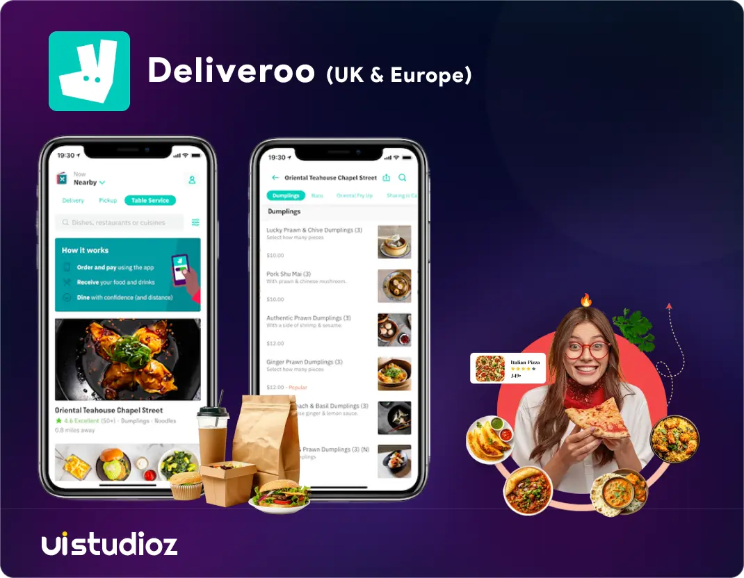 Deliveroo App UI:UX Design
