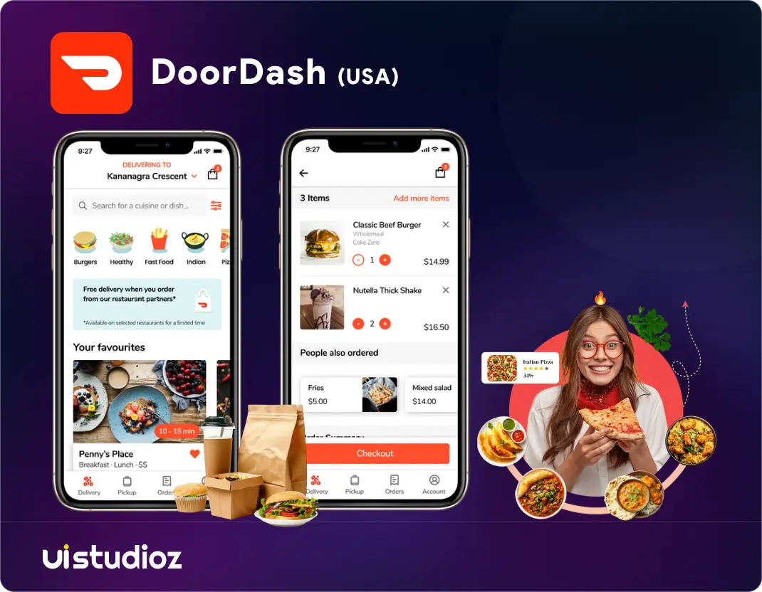 DoorDash App UI:UX Design