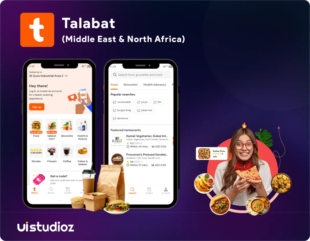 Talabat App UI:UX Design